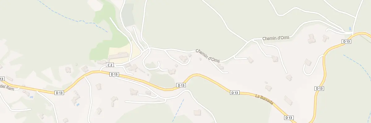 Plan du 21 Las Vignes de Prop à Oms