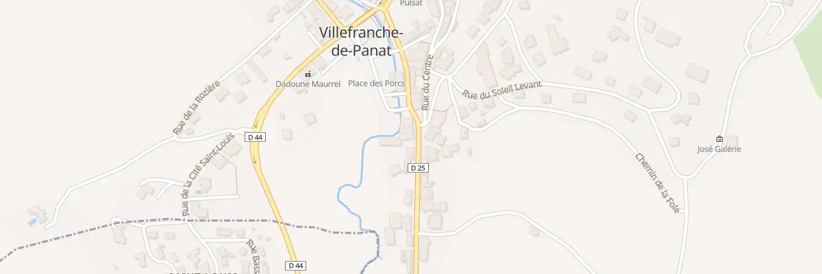 Plan du 4 Pl du Commerce à Villefranche-de-Panat