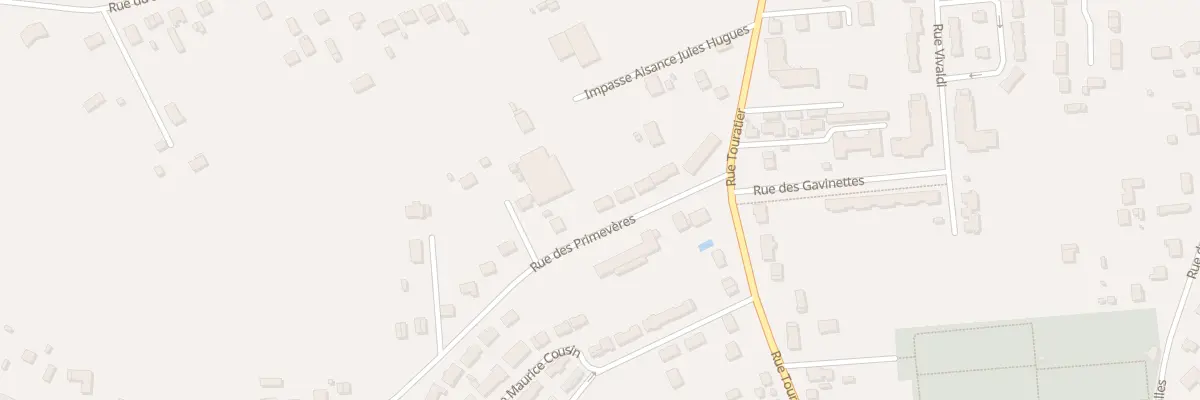 Plan du 10 Rue des Primevères à Villemandeur