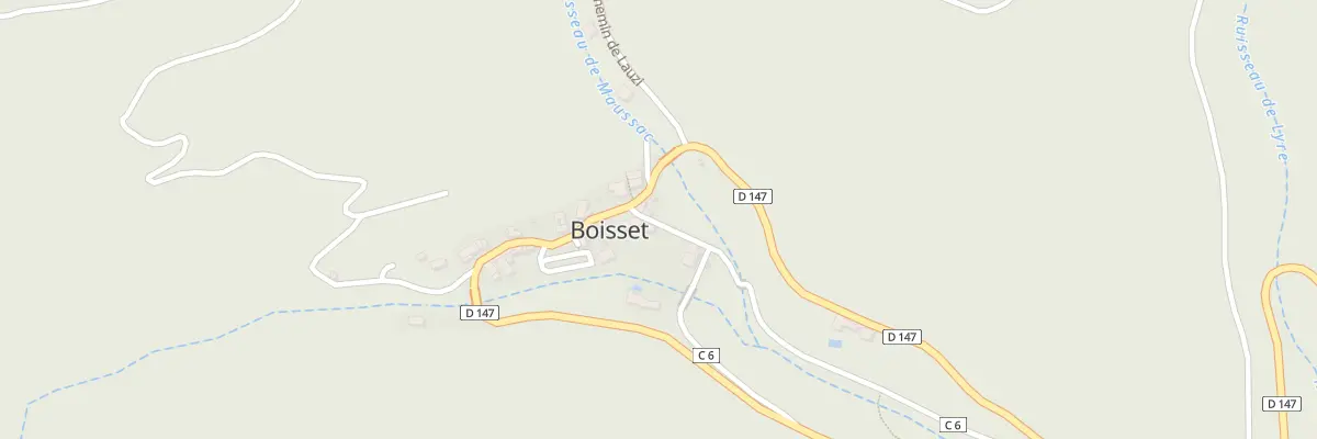 Plan du 5022 Le Village à Boisset