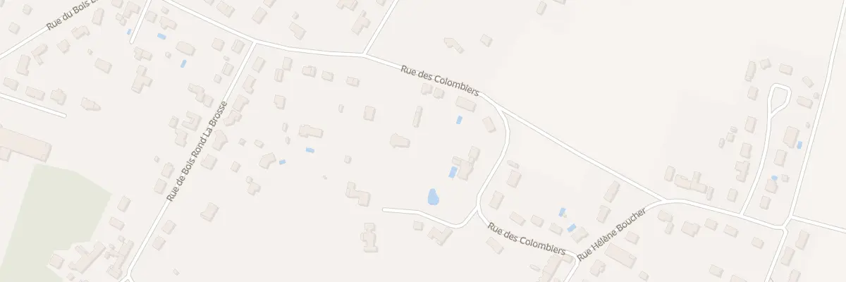 Plan du 46 Rue des Colombiers à Villemandeur