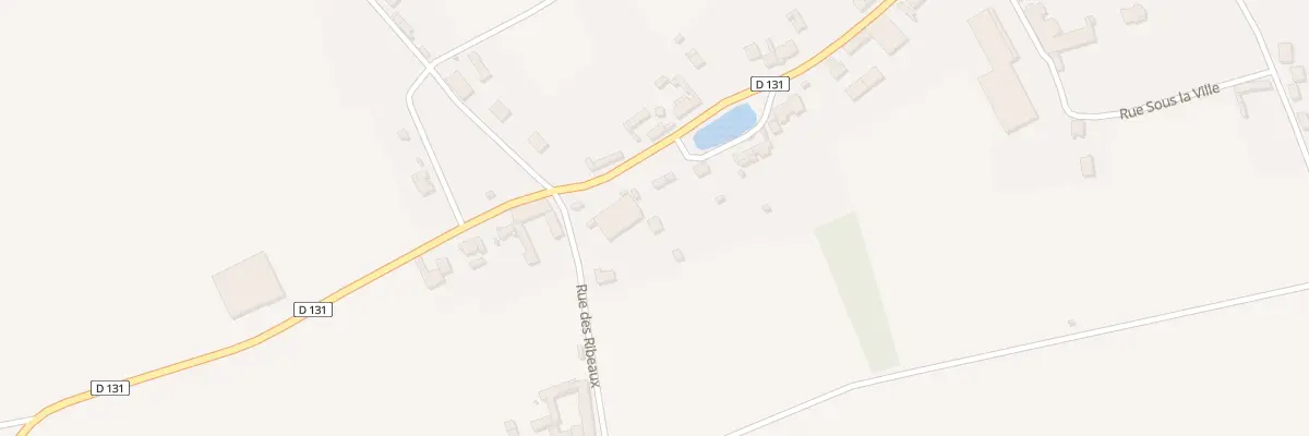 Plan du 397 Rue de la Chapelle à Rouvroy-en-Santerre