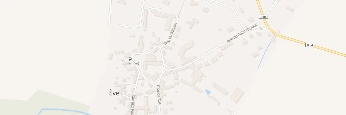 Plan du 2 Rue de la Courcelle à Ève