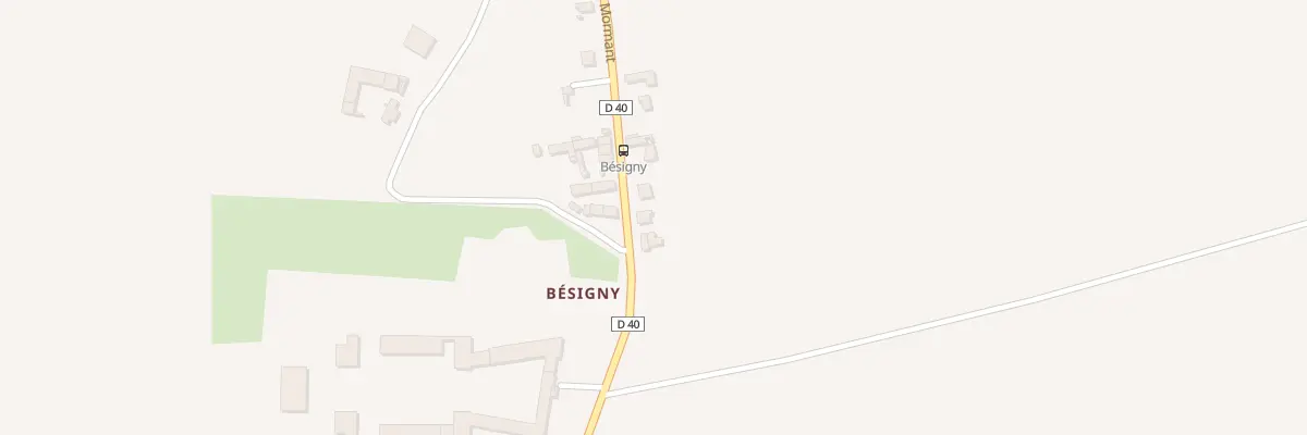 Plan du 6 Rue de Mormant Besigny à Souppes-sur-Loing