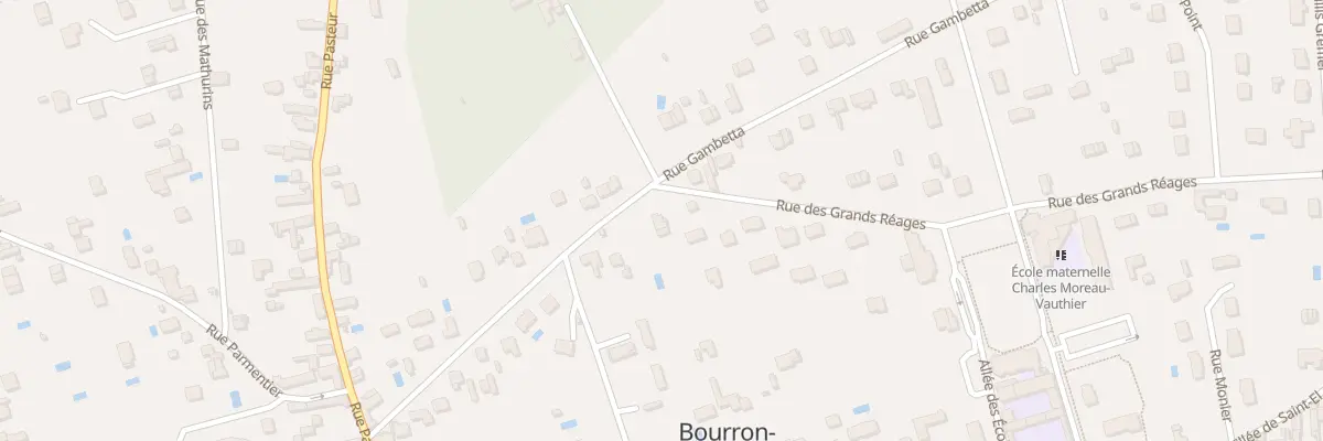 Plan du 26 Rue Gambetta à Bourron-Marlotte