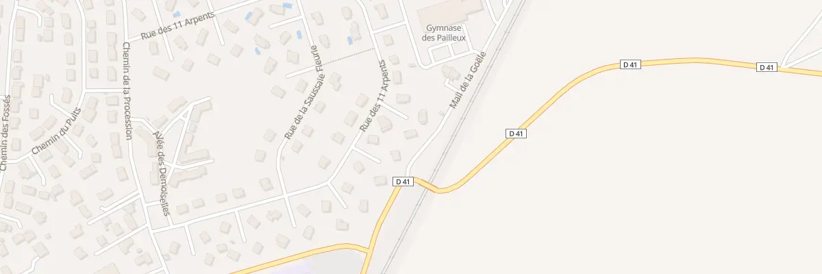 Plan du 42 Rue des Onze Arpents à Saint-Mard