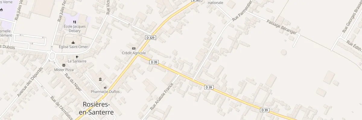 Plan du 7 Rue de Méharicourt à Rosières-en-Santerre