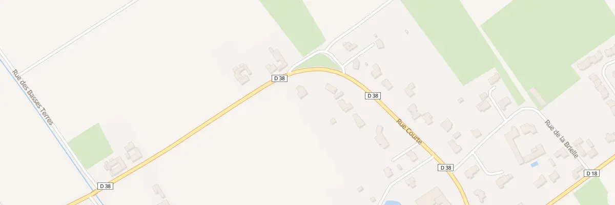 Plan du 413 Vc Courte Rue au Doulieu