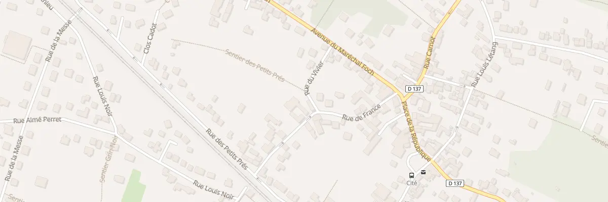 Plan du 26 Rue de France à Bois-le-Roi