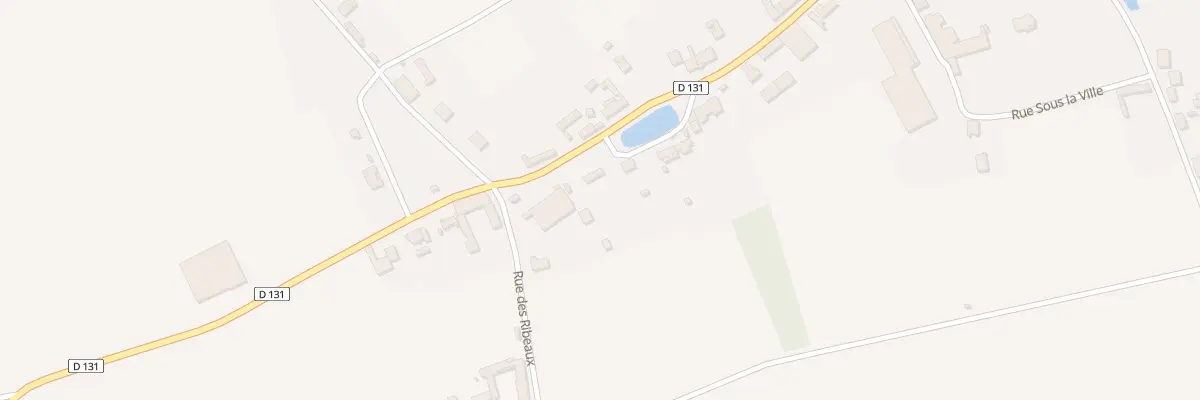 Plan du 387 Rue de la Chapelle à Rouvroy-en-Santerre