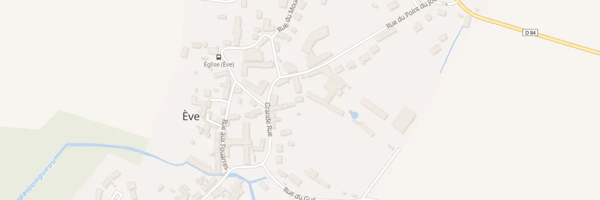 Plan du 16 Gr Grande Rue à Ève