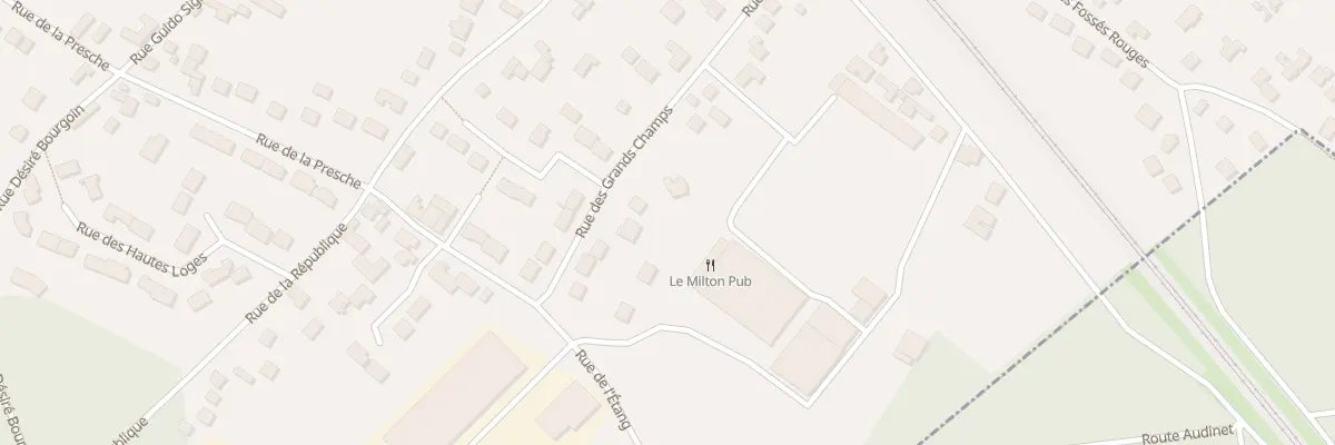 Plan du 25 Rue des Grands Champs à Bois-le-Roi