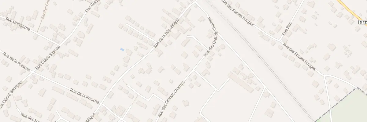 Plan du 18 Rue des Grands Champs à Bois-le-Roi