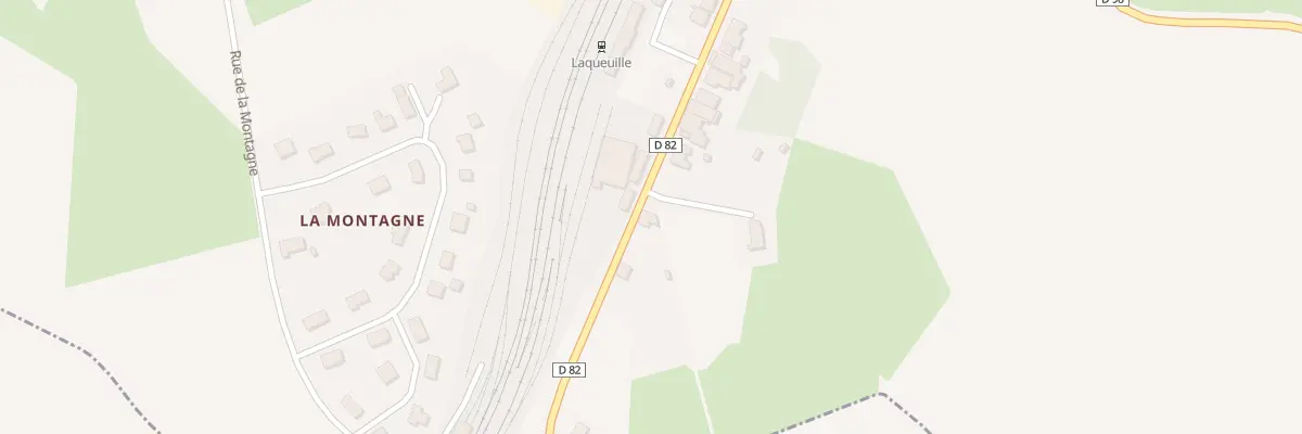 Plan du 5115 Gare de Laqueuille à Saint-Julien-Puy-Lavèze