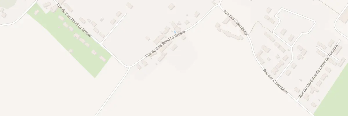 Plan du 66 Rue de Bois Rond la Brosse à Villemandeur