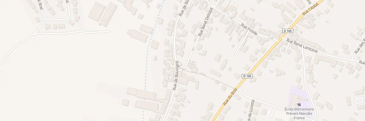 Plan du 23 Rue de Bouvigny à Aix-Noulette