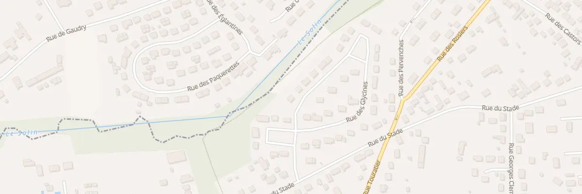Plan du 46 Rue des Glycines à Villemandeur