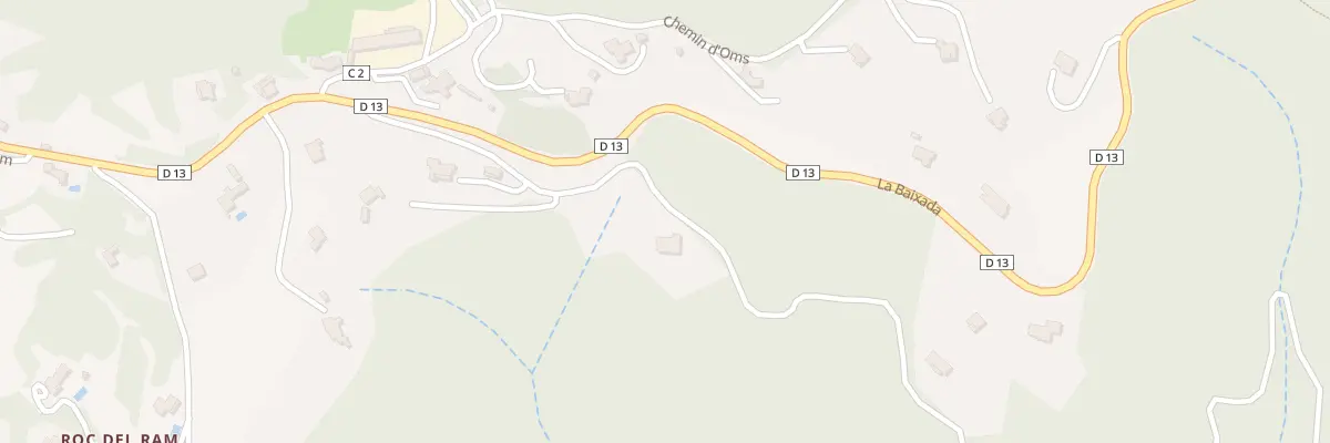 Plan du 35 La Baixada à Oms