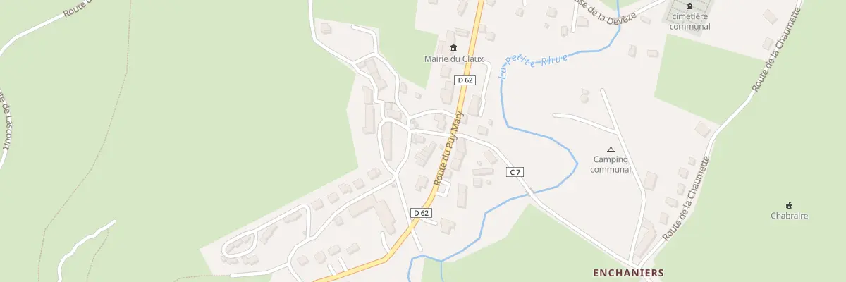 Plan du 5124 Le Bourg au Claux