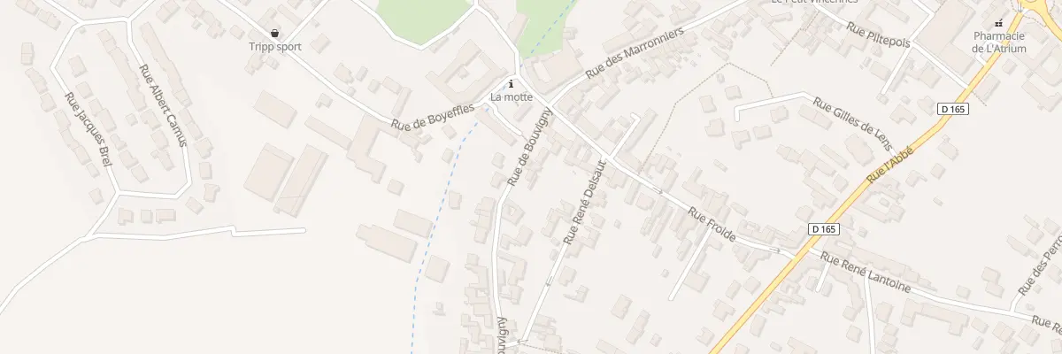 Plan du 5 Rue de Bouvigny à Aix-Noulette