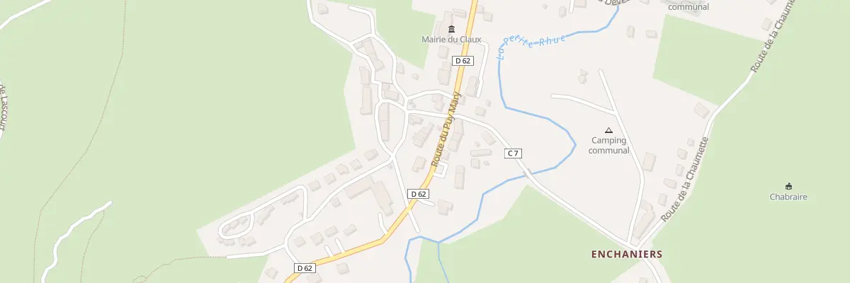 Plan du 5107 Le Bourg au Claux