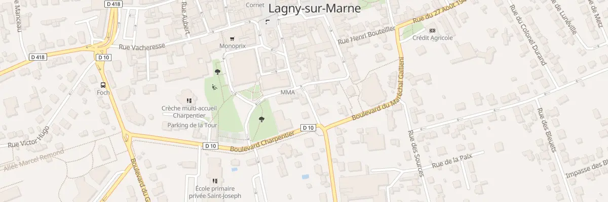 Plan du 18 Rue Saint Laurent à Lagny-sur-Marne
