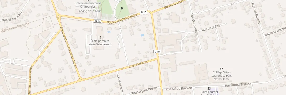 Plan du 34 Rue Saint Laurent à Lagny-sur-Marne