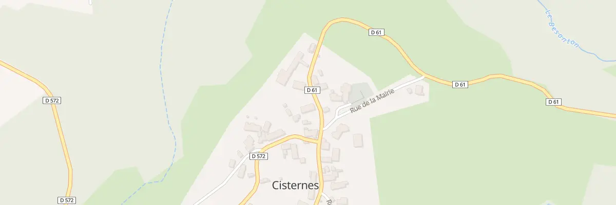Plan du 5173 Le Bourg à Cisternes-la-Forêt