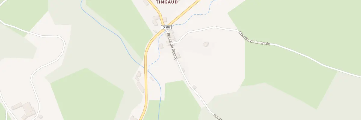 Plan du 5064 Tingaud à Miremont
