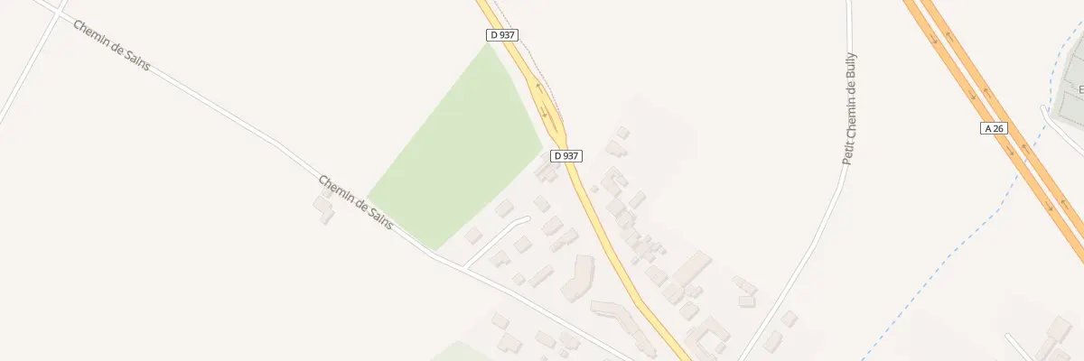Plan du 89B Rue de Béthune à Aix-Noulette