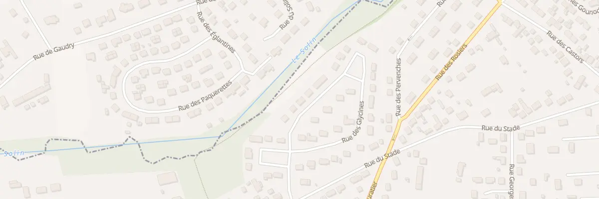 Plan du 42 Rue des Glycines à Villemandeur