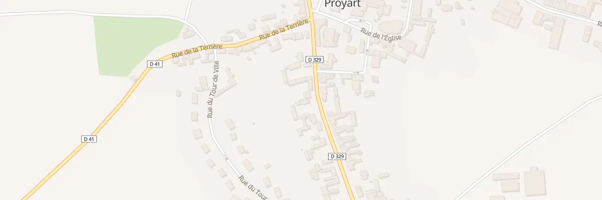 Plan du 8 Rue de Framerville à Proyart