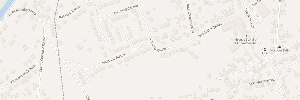 Plan du 2 Rue Lucie Aubrac à Châlette-sur-Loing