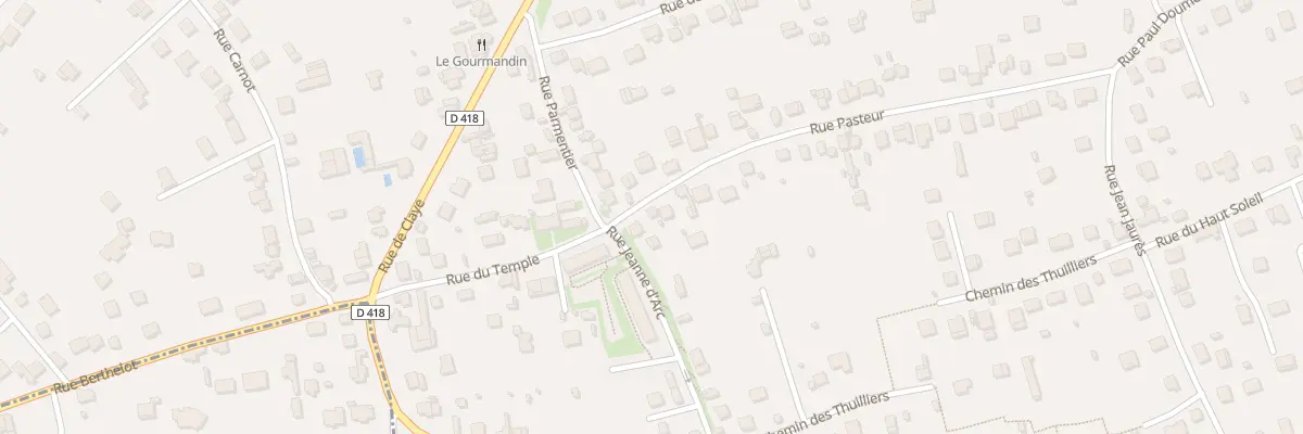 Plan du 4 Rue Pasteur à Thorigny-sur-Marne