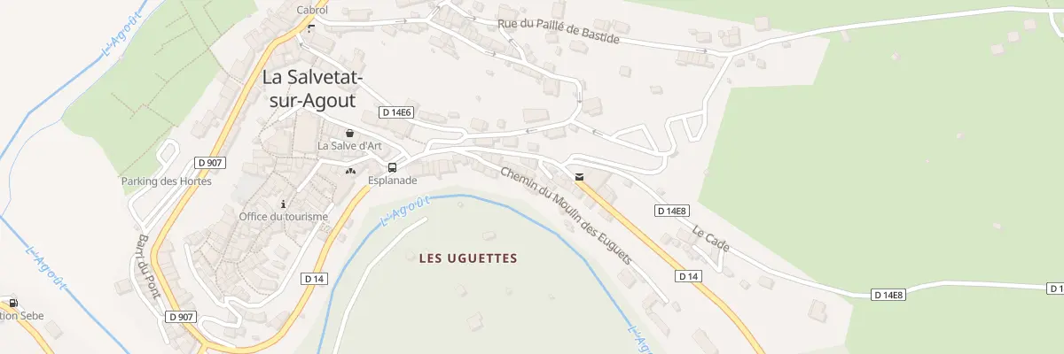 Plan du 207 Voie Pastorale à La Salvetat-sur-Agout