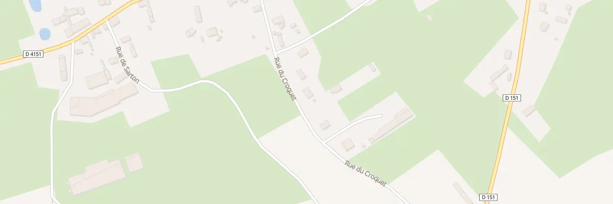 Plan du 5B Rue du Croquet à Grandcourt