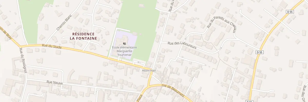 Plan du 37 Rue du Fresnoy à Marœuil
