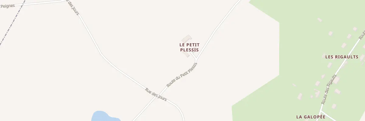 Plan du 2 Rte du Petit Plessis à Saint-Firmin-sur-Loire