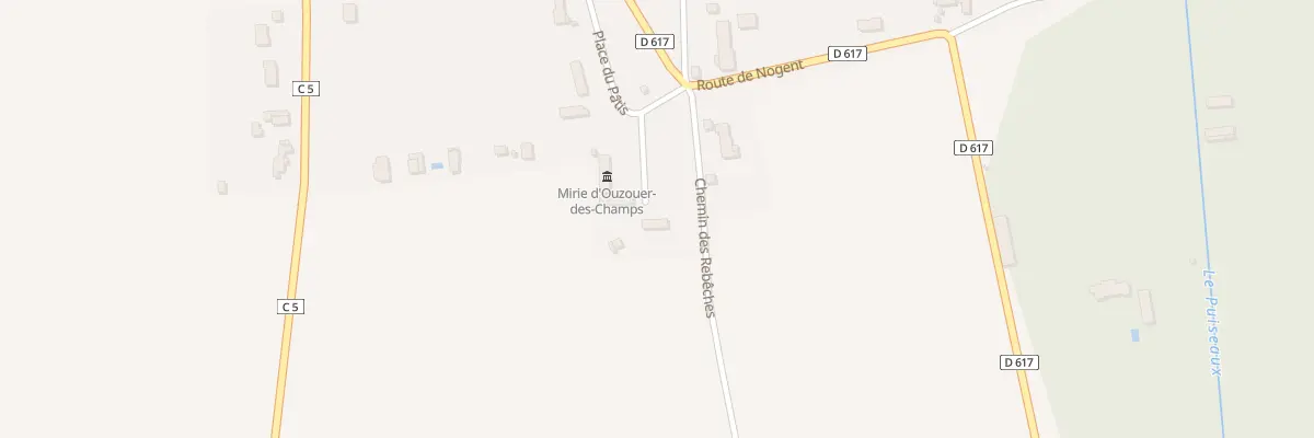 Plan du 5081 Le Bourg à Ouzouer-des-Champs