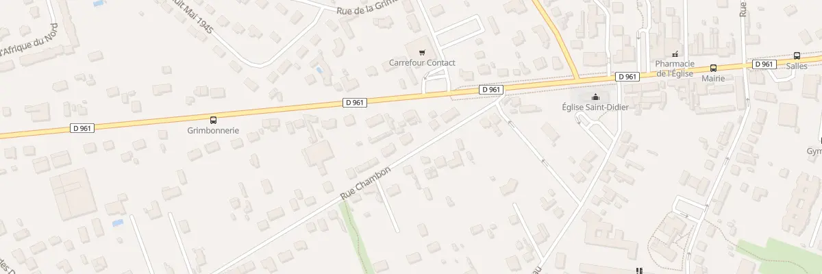 Plan du 4 Rue Chambon à Villemandeur
