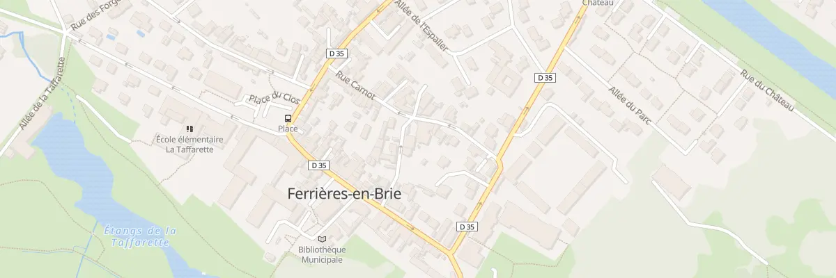 Plan du 8 Rue Pasteur à Ferrières-en-Brie