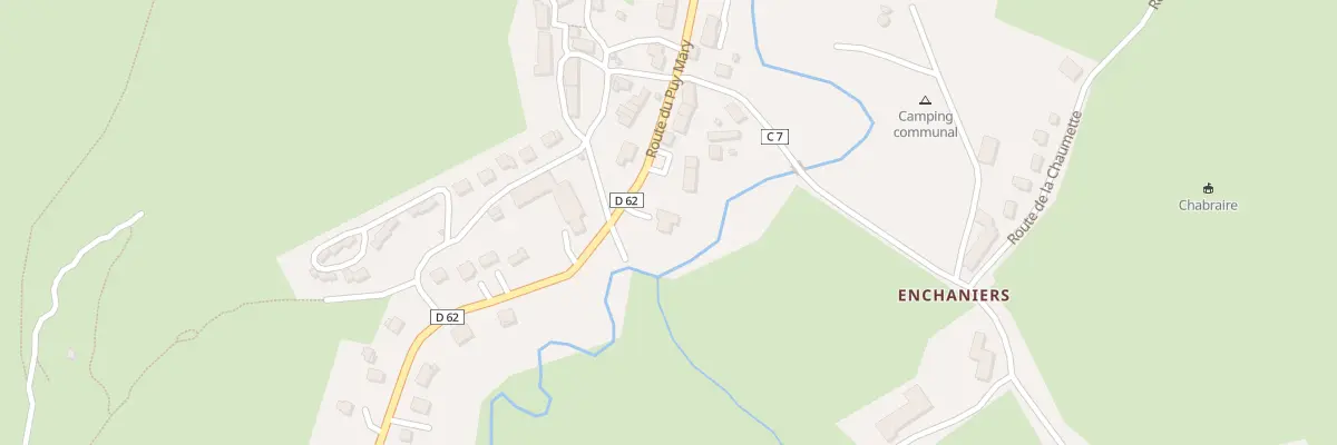 Plan du 6047 Le Bourg au Claux
