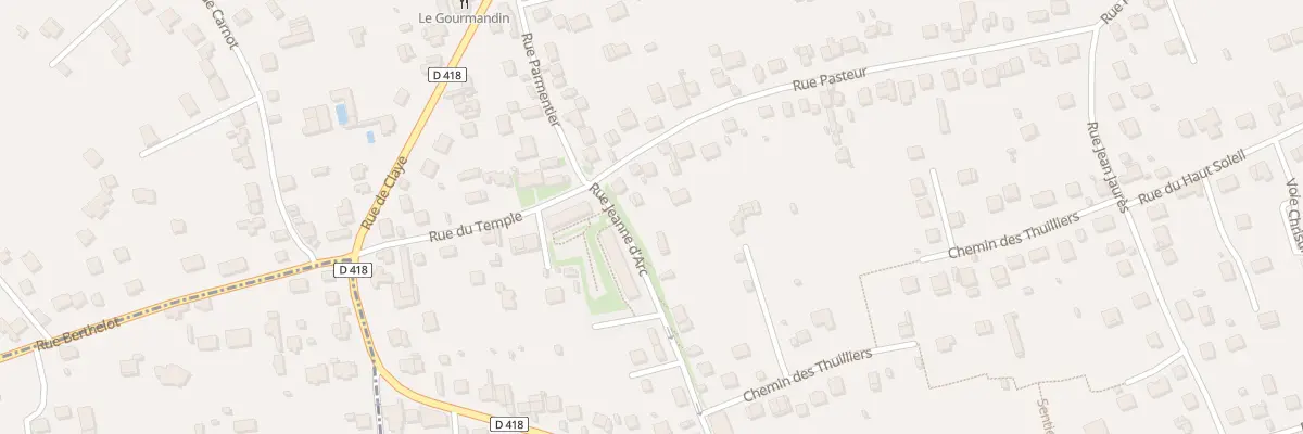 Plan du 4 Rue Pasteur à Thorigny-sur-Marne
