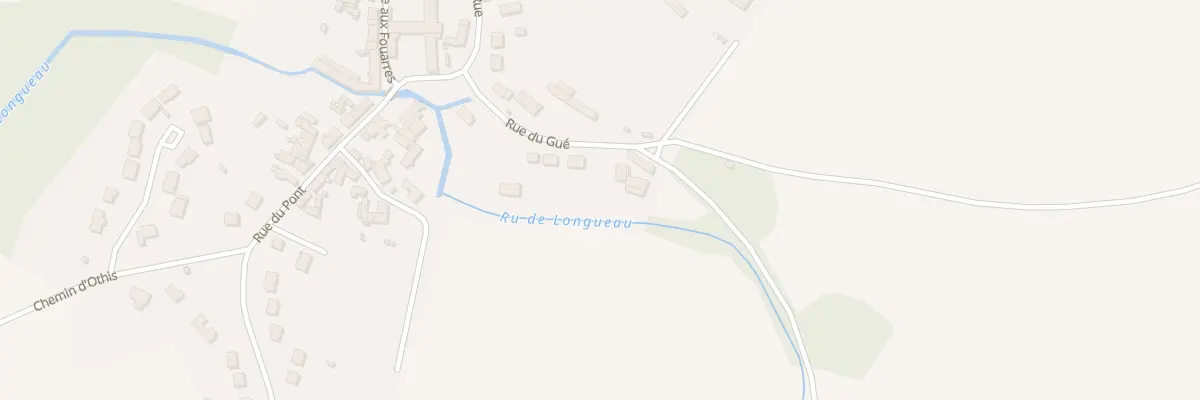 Plan du 12 Rue du Gué à Ève