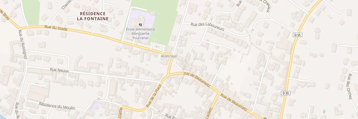 Plan du 2 Rue du Fresnoy à Marœuil