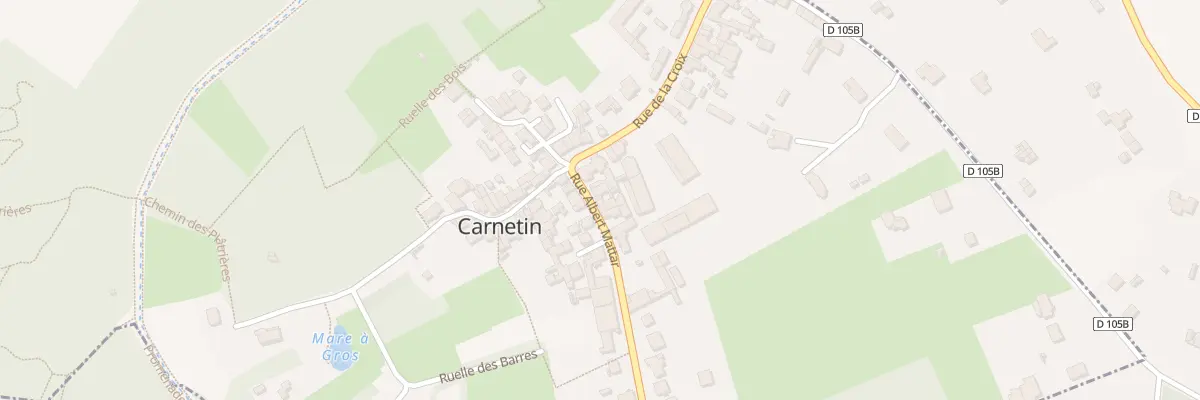 Plan du 5B Rue Albert Mattar à Carnetin
