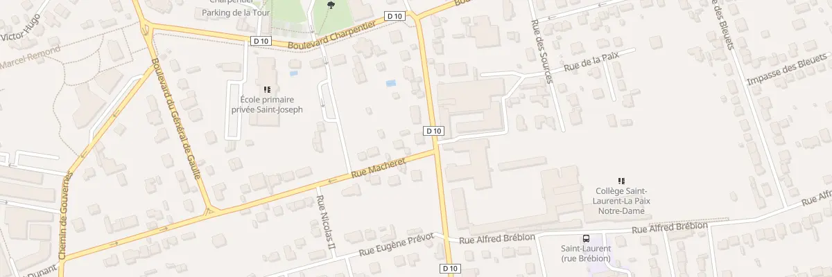 Plan du 36 Rue Saint Laurent à Lagny-sur-Marne