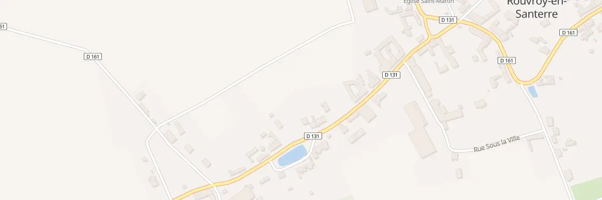 Plan du 276 Rue de la Chapelle à Rouvroy-en-Santerre
