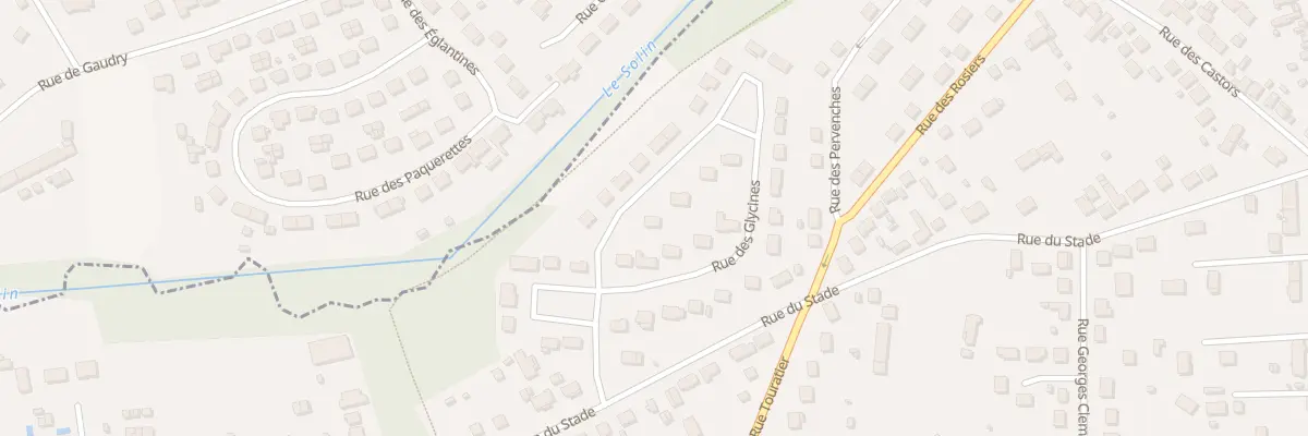 Plan du 17 Rue des Glycines à Villemandeur