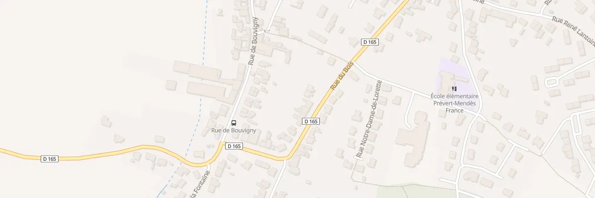 Plan du 42 Rue du Bois à Aix-Noulette